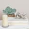 Hello Honey® 3.5" Beige Modern Decorative Marble Link Knot